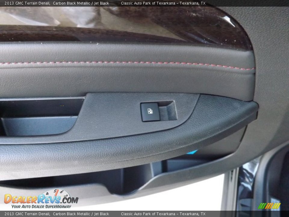 2013 GMC Terrain Denali Carbon Black Metallic / Jet Black Photo #18