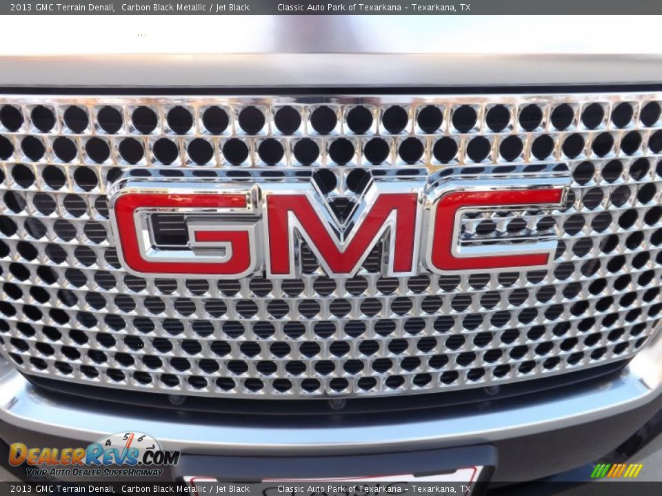 2013 GMC Terrain Denali Carbon Black Metallic / Jet Black Photo #22