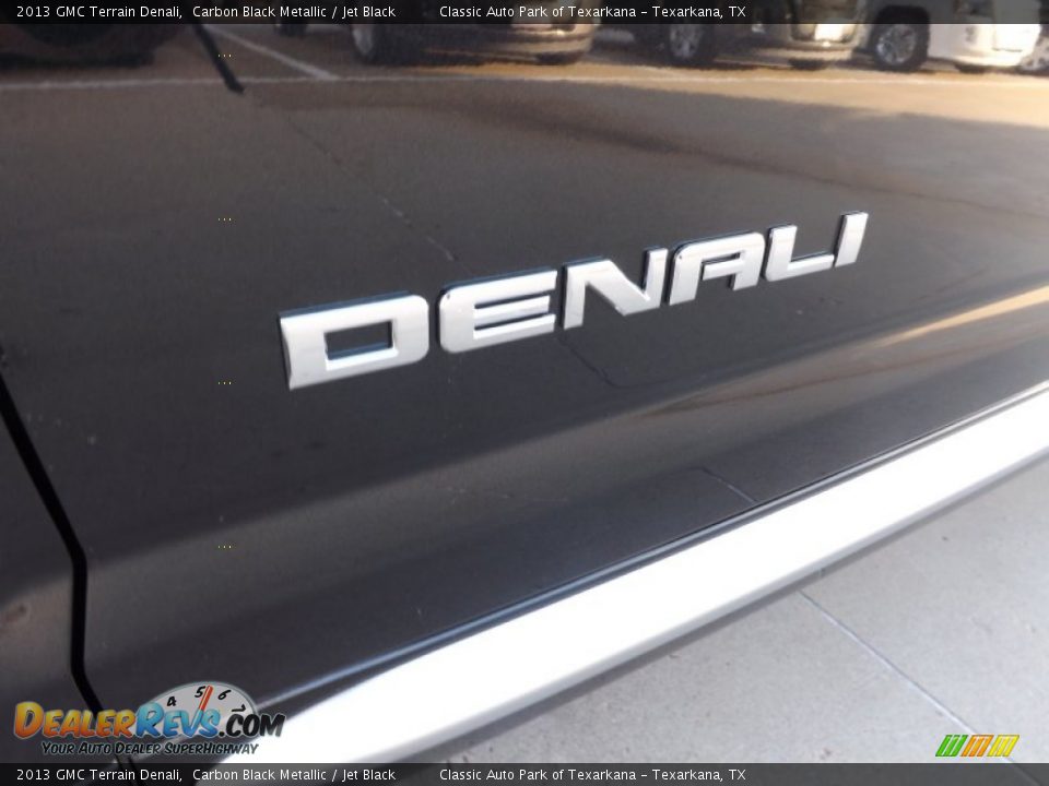 2013 GMC Terrain Denali Carbon Black Metallic / Jet Black Photo #23
