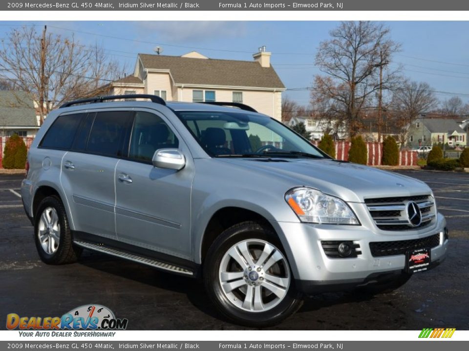 2009 Mercedes-Benz GL 450 4Matic Iridium Silver Metallic / Black Photo #1