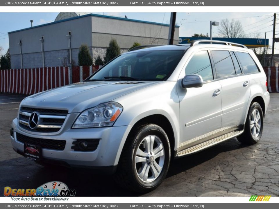 2009 Mercedes-Benz GL 450 4Matic Iridium Silver Metallic / Black Photo #3