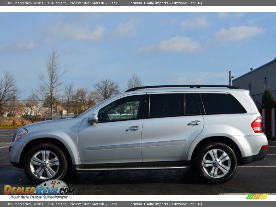2009 Mercedes-Benz GL 450 4Matic Iridium Silver Metallic / Black Photo #4