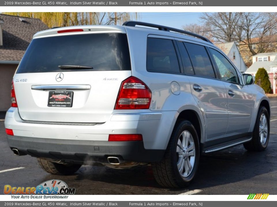 2009 Mercedes-Benz GL 450 4Matic Iridium Silver Metallic / Black Photo #7