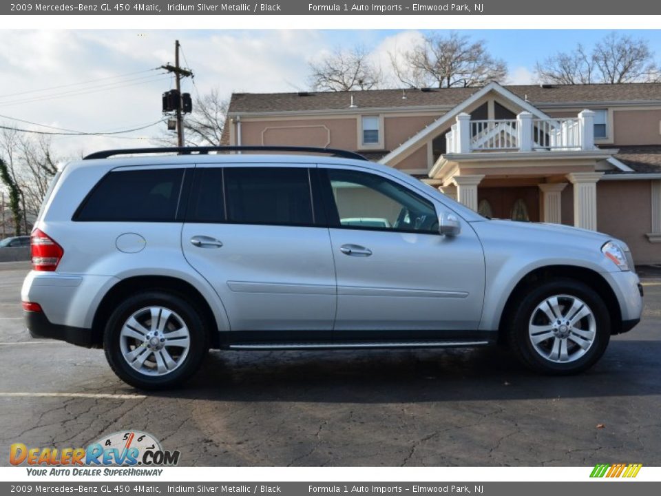 2009 Mercedes-Benz GL 450 4Matic Iridium Silver Metallic / Black Photo #8