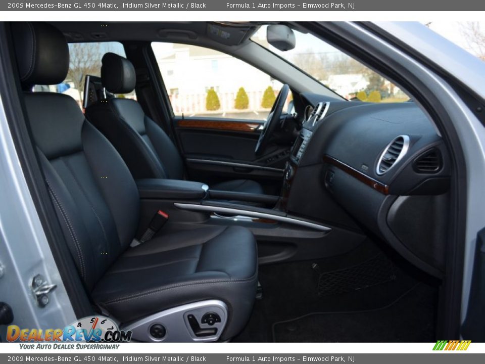 2009 Mercedes-Benz GL 450 4Matic Iridium Silver Metallic / Black Photo #14