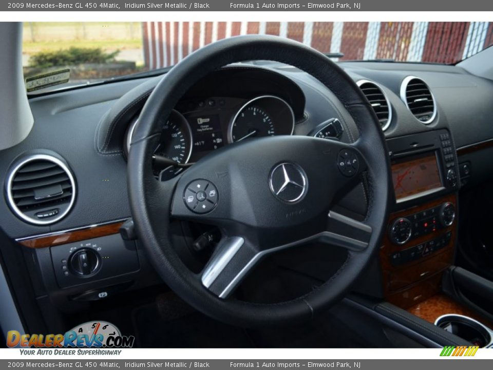 2009 Mercedes-Benz GL 450 4Matic Iridium Silver Metallic / Black Photo #15