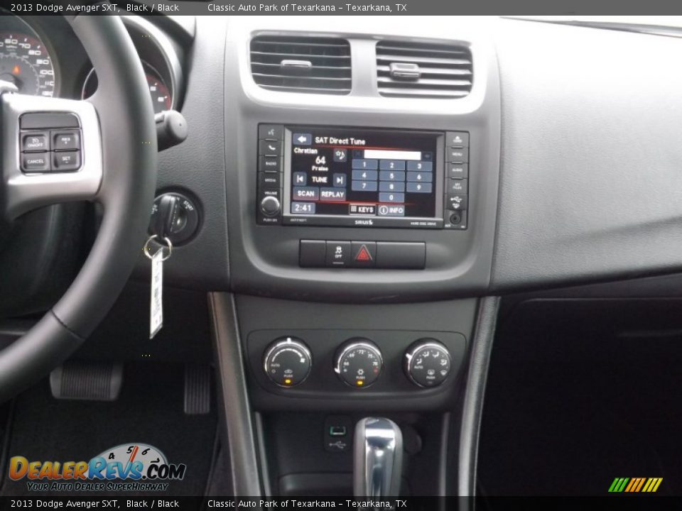 2013 Dodge Avenger SXT Black / Black Photo #9