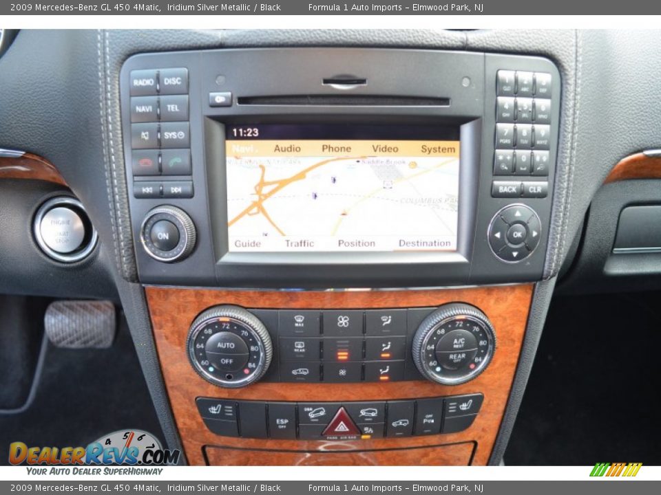 2009 Mercedes-Benz GL 450 4Matic Iridium Silver Metallic / Black Photo #16