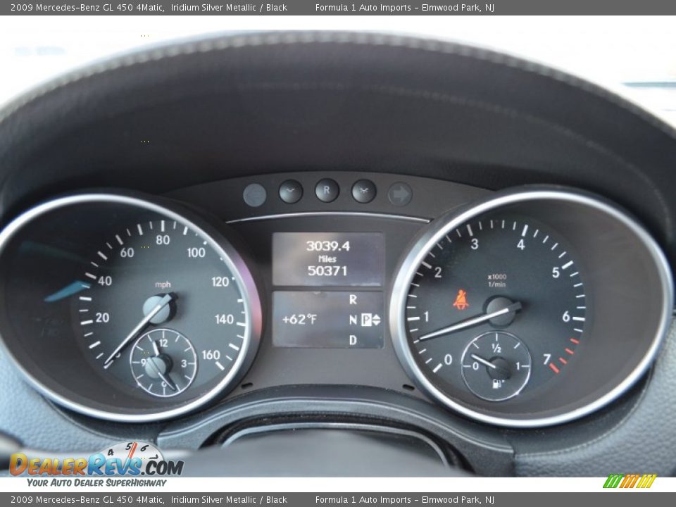 2009 Mercedes-Benz GL 450 4Matic Iridium Silver Metallic / Black Photo #19
