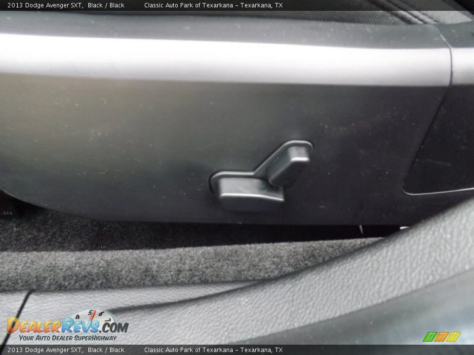 2013 Dodge Avenger SXT Black / Black Photo #12