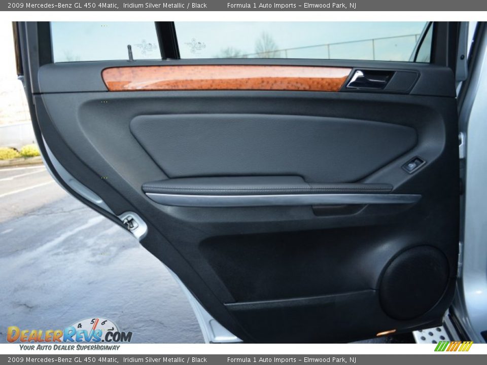 2009 Mercedes-Benz GL 450 4Matic Iridium Silver Metallic / Black Photo #21