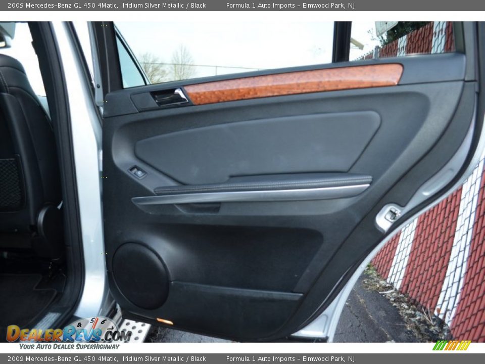 2009 Mercedes-Benz GL 450 4Matic Iridium Silver Metallic / Black Photo #22