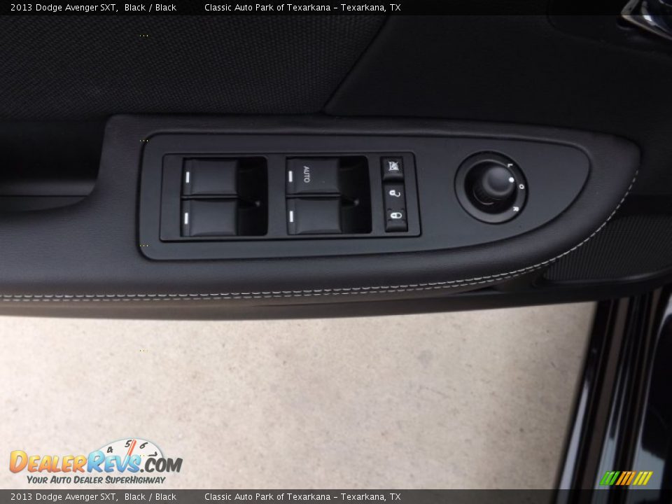 2013 Dodge Avenger SXT Black / Black Photo #15