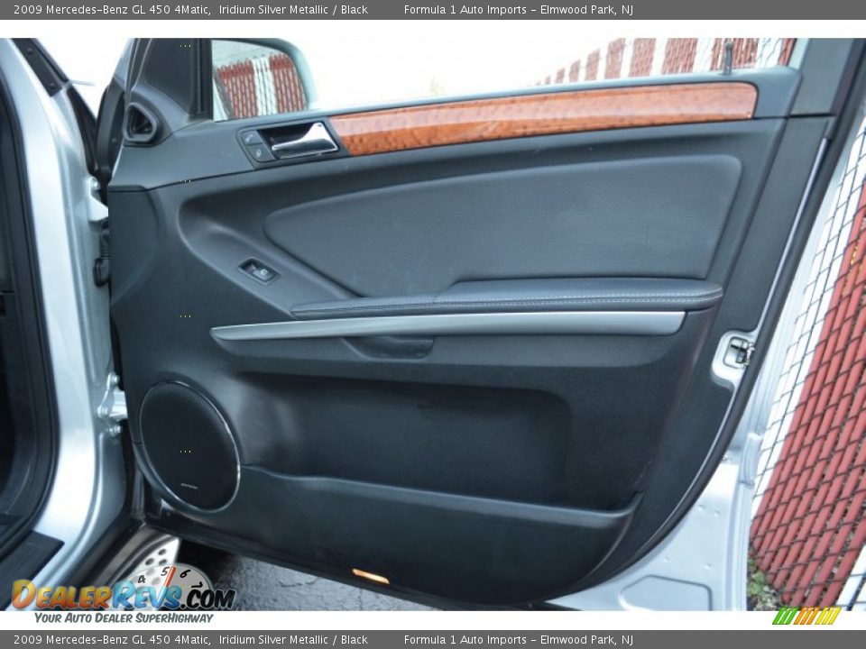 2009 Mercedes-Benz GL 450 4Matic Iridium Silver Metallic / Black Photo #23