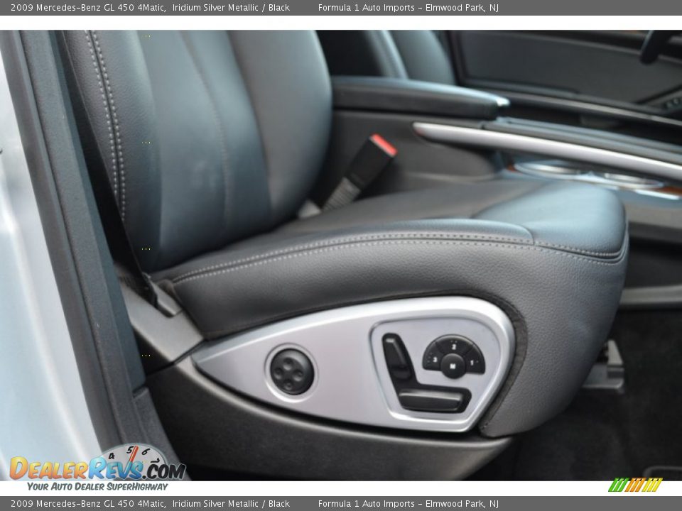 2009 Mercedes-Benz GL 450 4Matic Iridium Silver Metallic / Black Photo #24