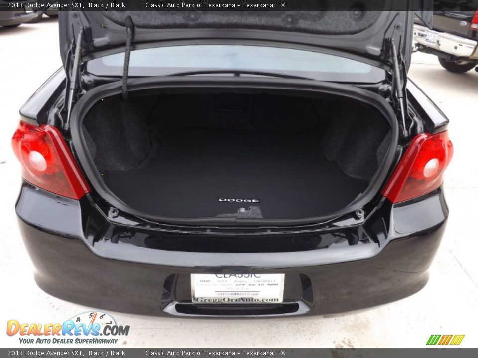 2013 Dodge Avenger SXT Black / Black Photo #18