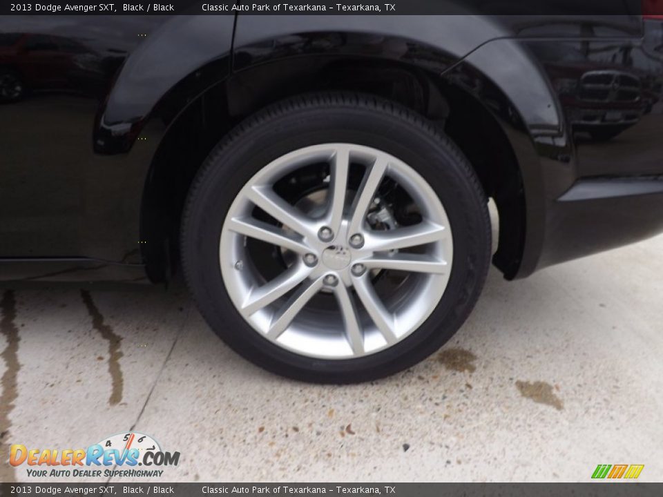 2013 Dodge Avenger SXT Black / Black Photo #19
