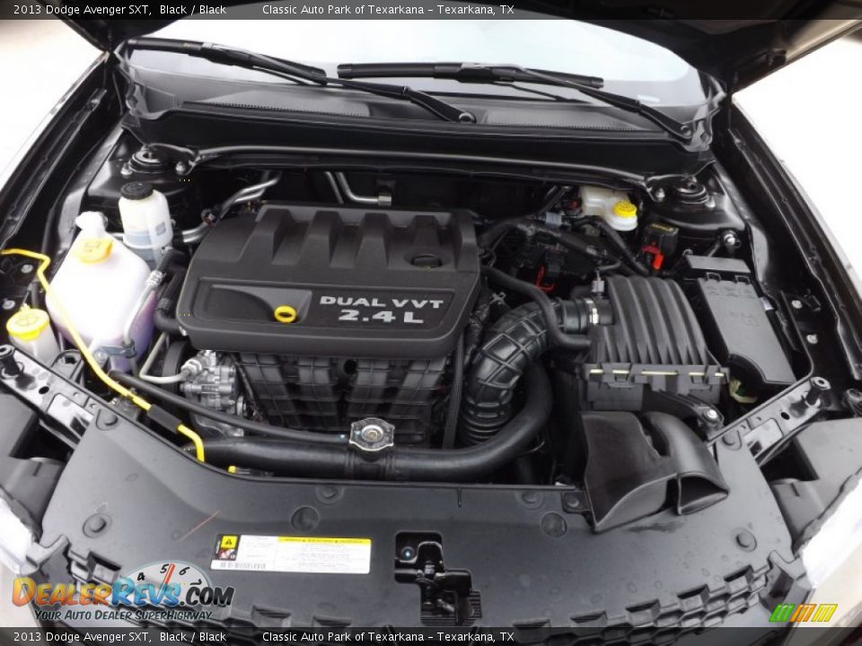 2013 Dodge Avenger SXT Black / Black Photo #20
