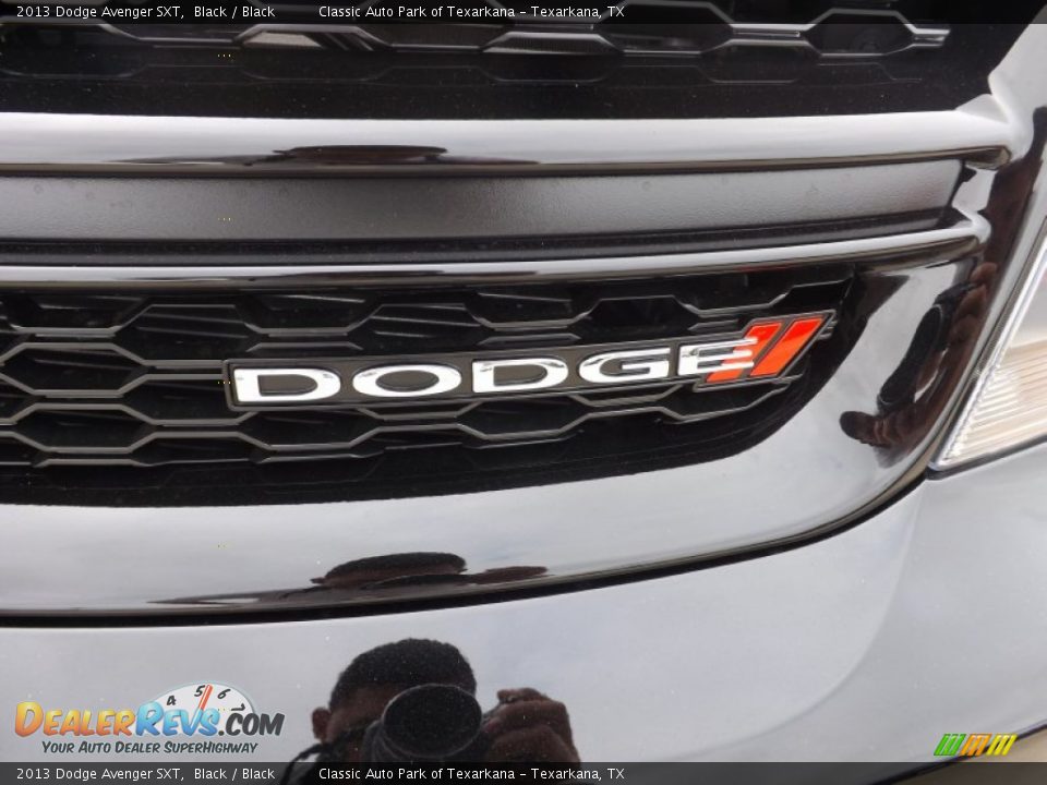 2013 Dodge Avenger SXT Black / Black Photo #21