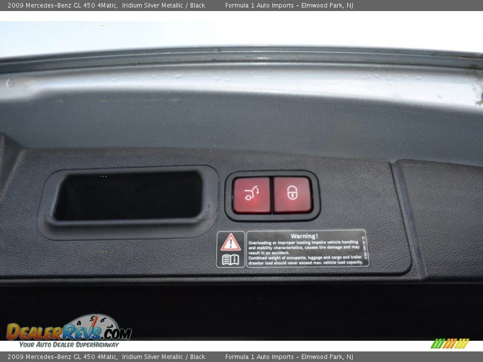 2009 Mercedes-Benz GL 450 4Matic Iridium Silver Metallic / Black Photo #31