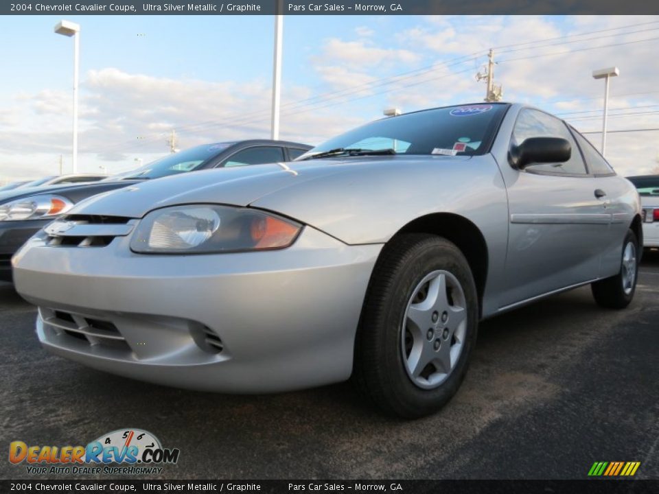 2004 Chevrolet Cavalier Coupe Ultra Silver Metallic / Graphite Photo #1