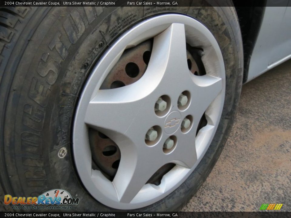 2004 Chevrolet Cavalier Coupe Ultra Silver Metallic / Graphite Photo #5