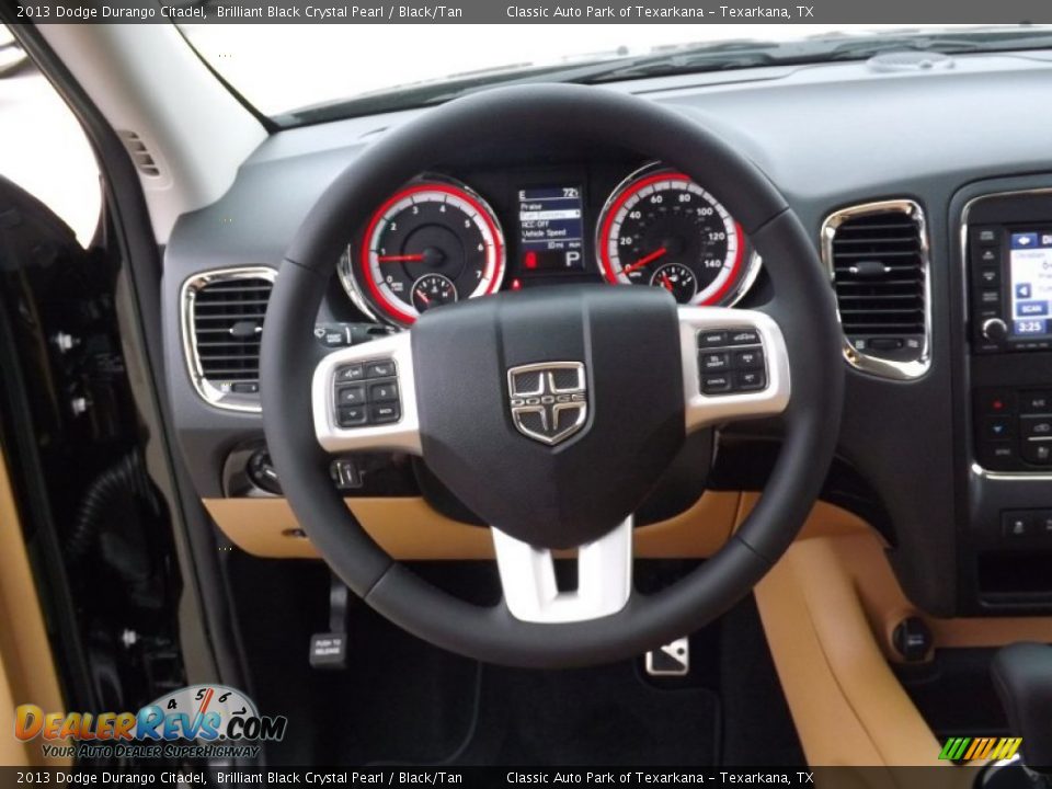 2013 Dodge Durango Citadel Steering Wheel Photo #10