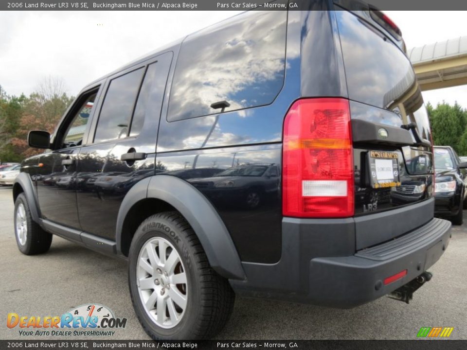 2006 Land Rover LR3 V8 SE Buckingham Blue Mica / Alpaca Beige Photo #2