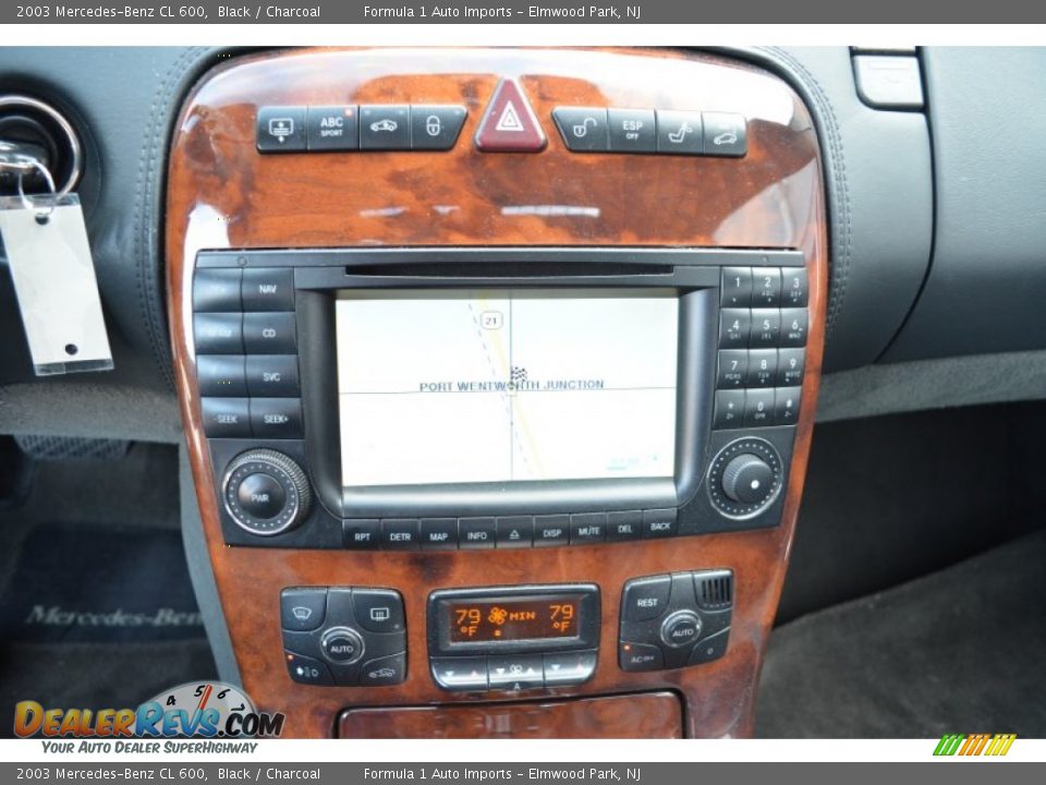Controls of 2003 Mercedes-Benz CL 600 Photo #12