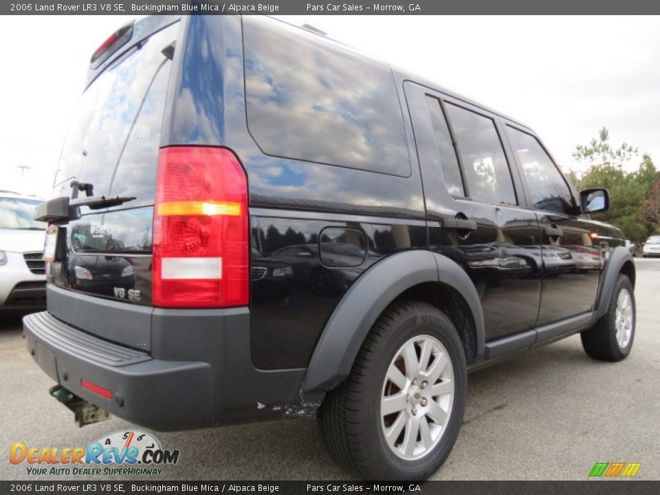 2006 Land Rover LR3 V8 SE Buckingham Blue Mica / Alpaca Beige Photo #3