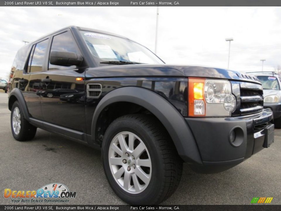 2006 Land Rover LR3 V8 SE Buckingham Blue Mica / Alpaca Beige Photo #4