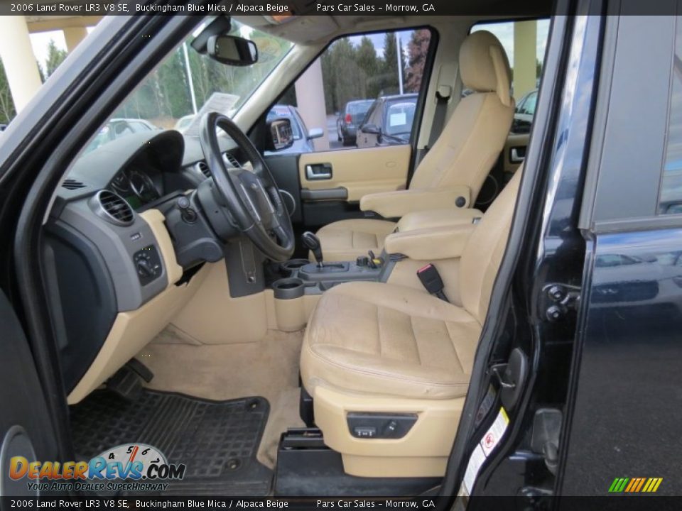 2006 Land Rover LR3 V8 SE Buckingham Blue Mica / Alpaca Beige Photo #6