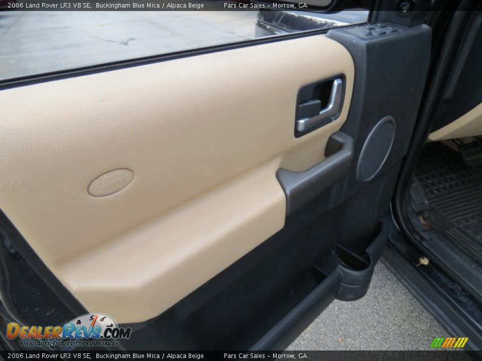 2006 Land Rover LR3 V8 SE Buckingham Blue Mica / Alpaca Beige Photo #8