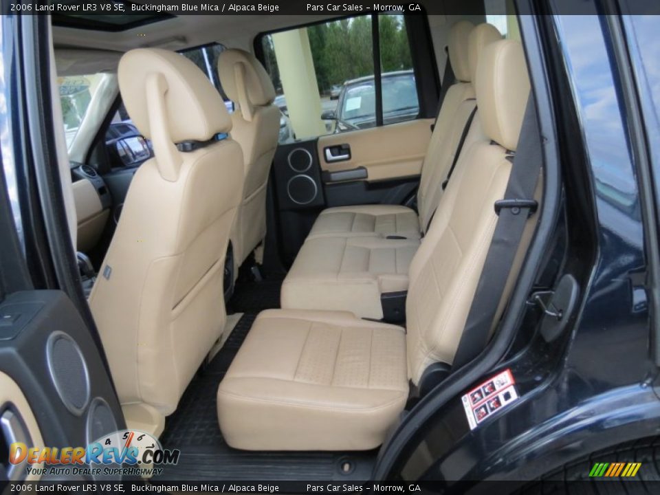 Rear Seat of 2006 Land Rover LR3 V8 SE Photo #9