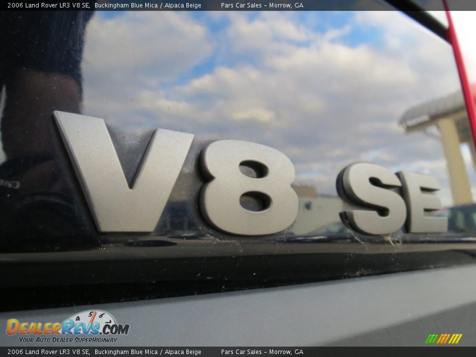 2006 Land Rover LR3 V8 SE Buckingham Blue Mica / Alpaca Beige Photo #11
