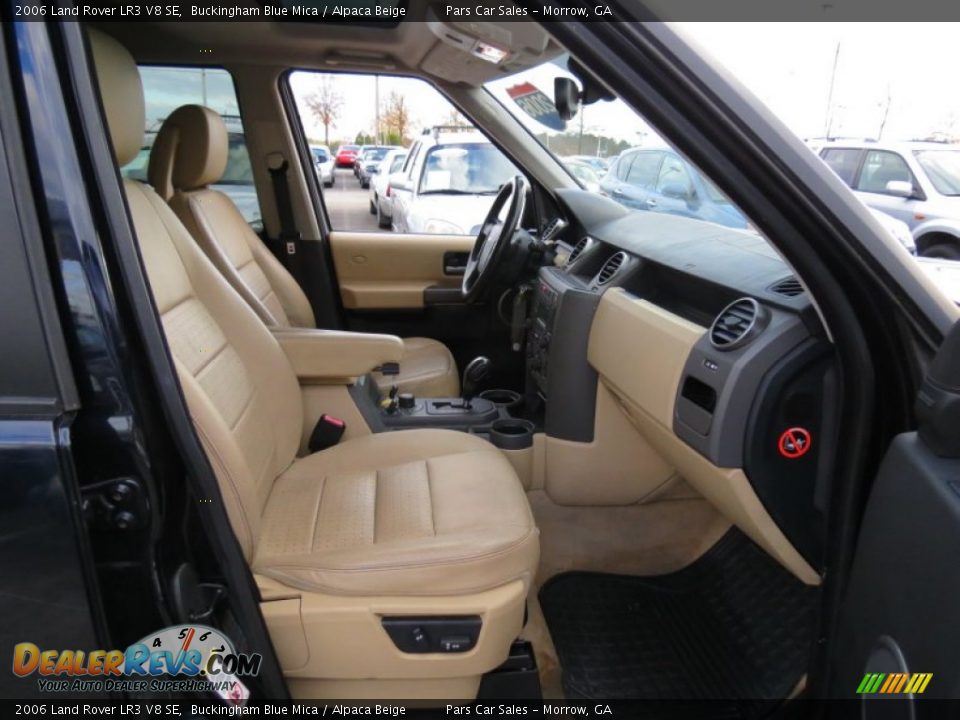 2006 Land Rover LR3 V8 SE Buckingham Blue Mica / Alpaca Beige Photo #13