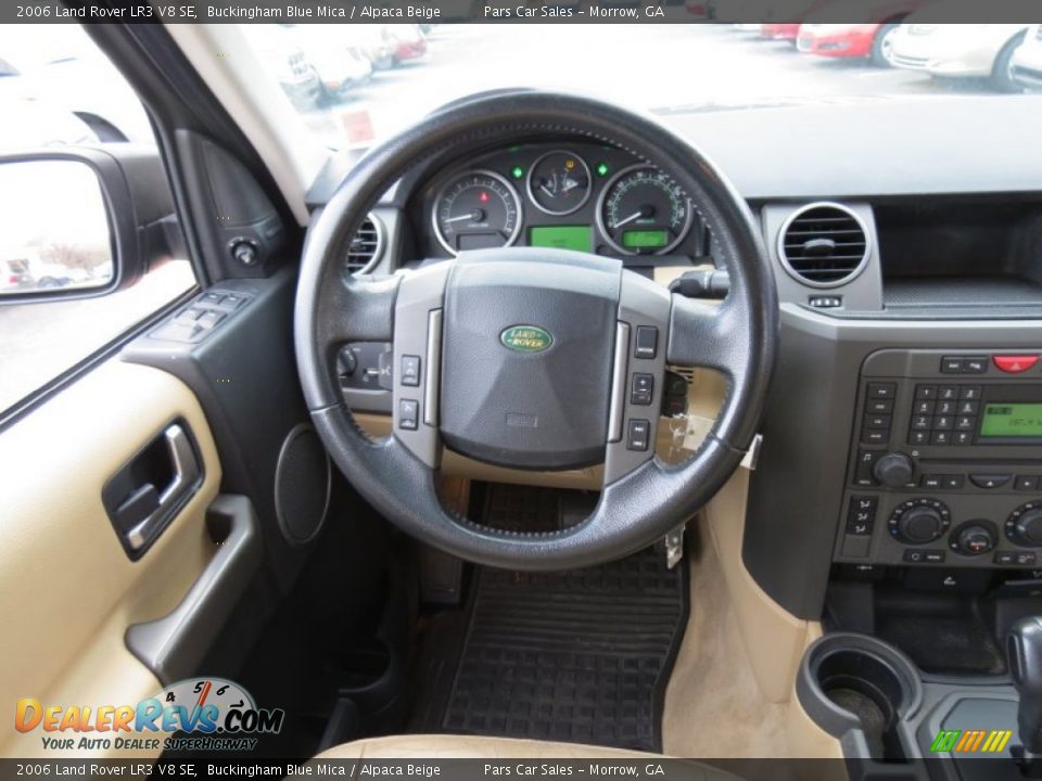 2006 Land Rover LR3 V8 SE Steering Wheel Photo #15