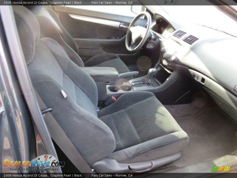 2006 Honda Accord LX Coupe Graphite Pearl / Black Photo #8