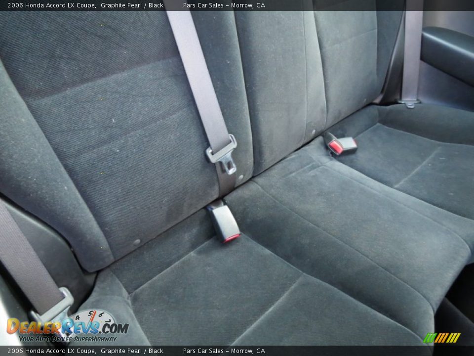 2006 Honda Accord LX Coupe Graphite Pearl / Black Photo #9