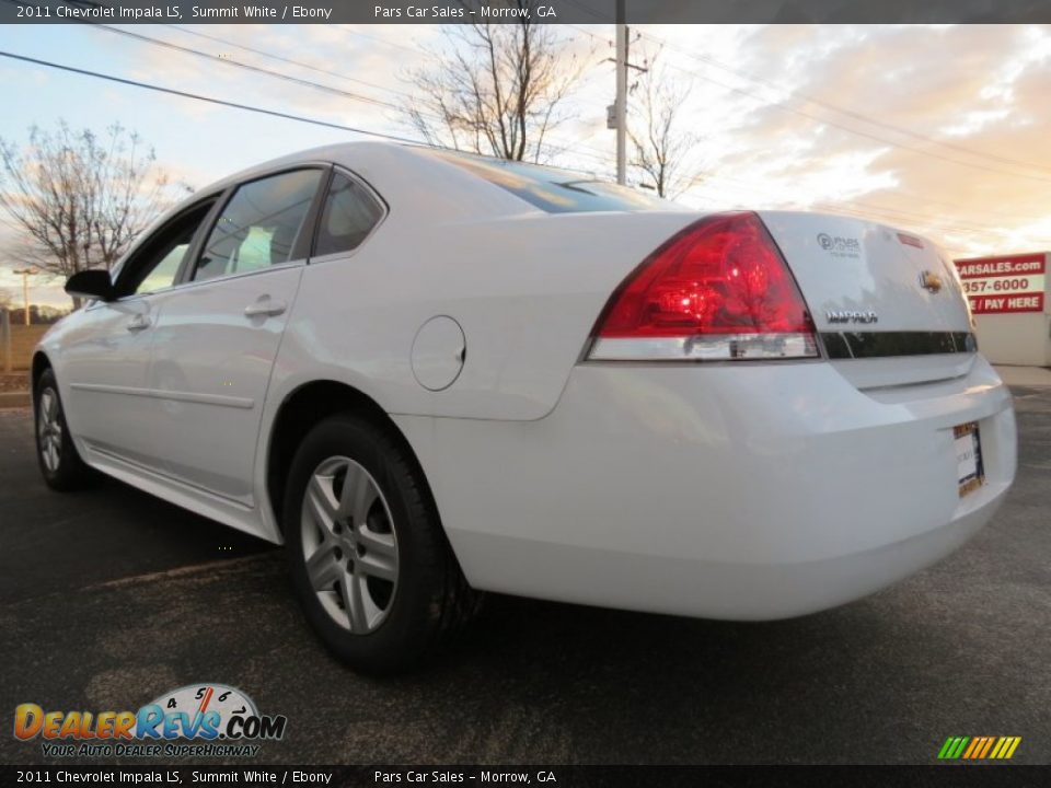 2011 Chevrolet Impala LS Summit White / Ebony Photo #2