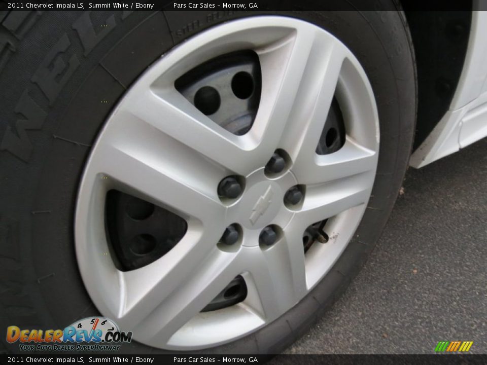 2011 Chevrolet Impala LS Summit White / Ebony Photo #5