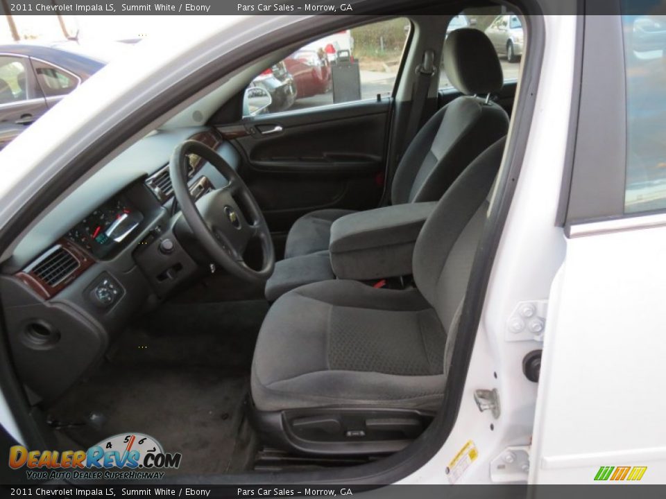 2011 Chevrolet Impala LS Summit White / Ebony Photo #6