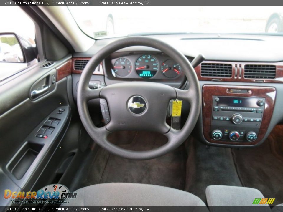 2011 Chevrolet Impala LS Summit White / Ebony Photo #12