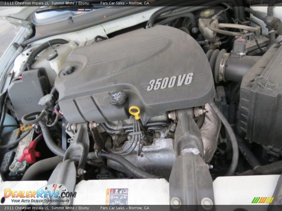 2011 Chevrolet Impala LS Summit White / Ebony Photo #13