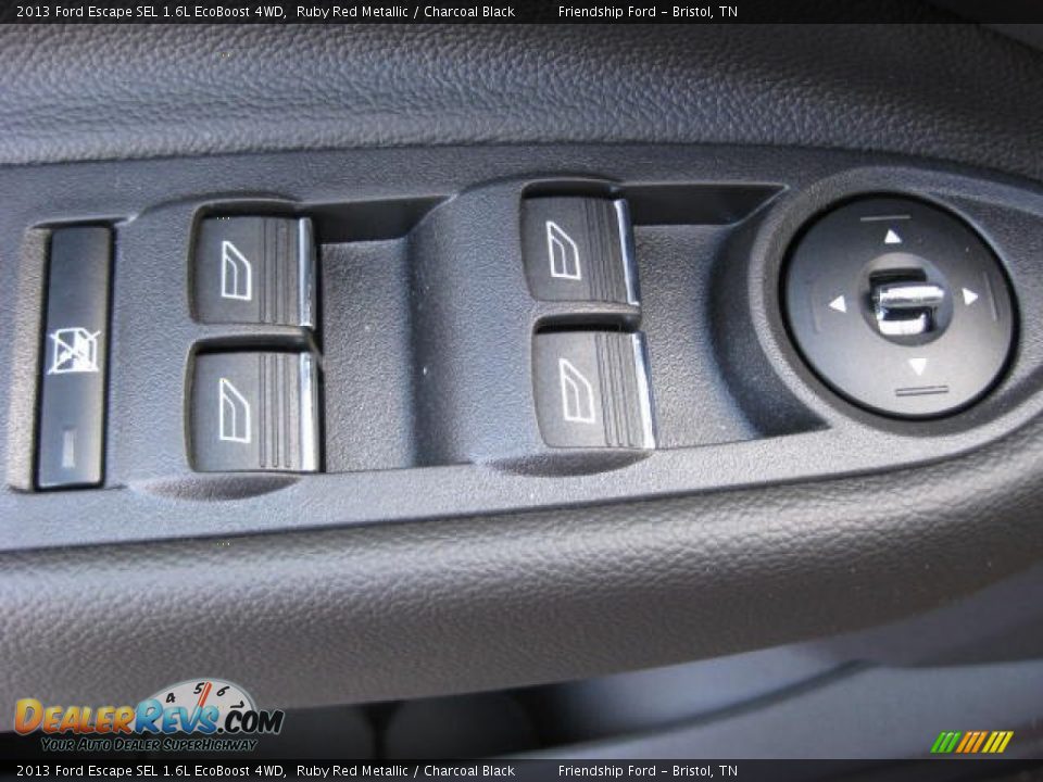 2013 Ford Escape SEL 1.6L EcoBoost 4WD Ruby Red Metallic / Charcoal Black Photo #14