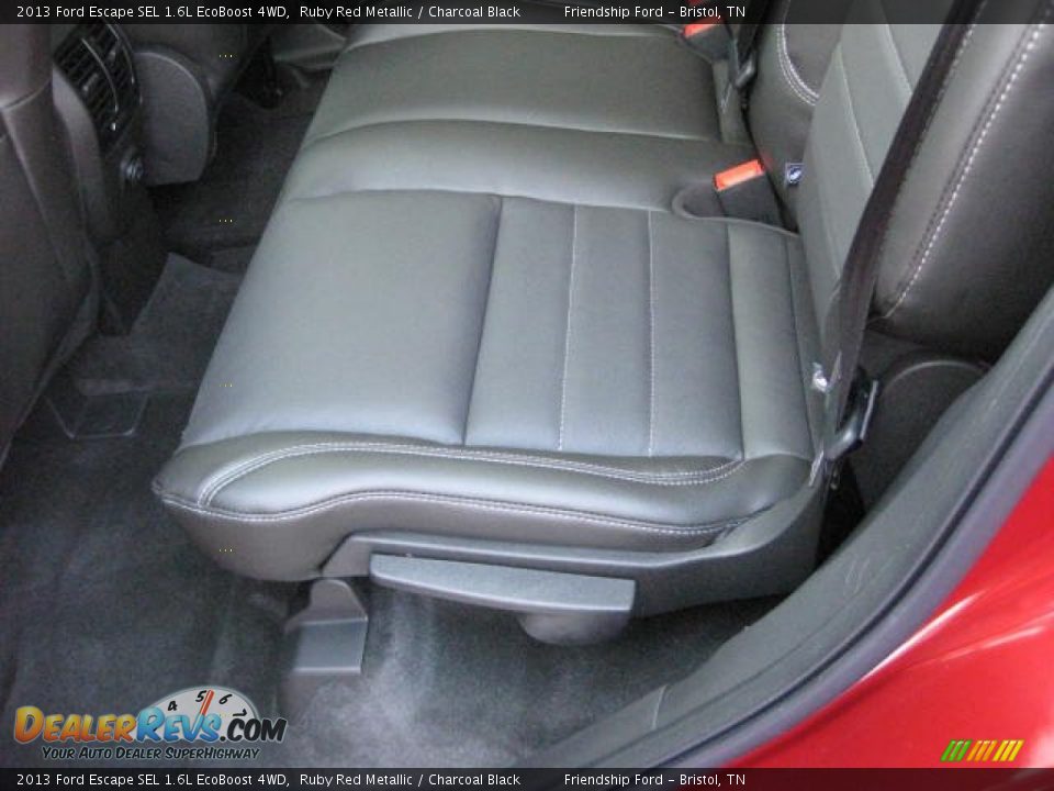 2013 Ford Escape SEL 1.6L EcoBoost 4WD Ruby Red Metallic / Charcoal Black Photo #17