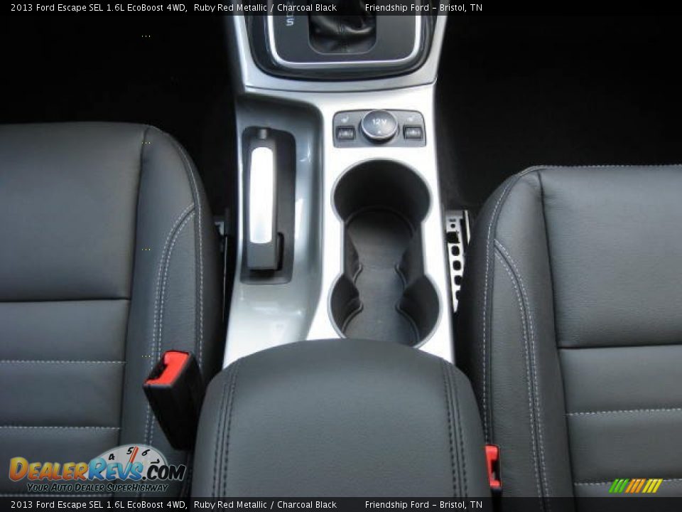 2013 Ford Escape SEL 1.6L EcoBoost 4WD Ruby Red Metallic / Charcoal Black Photo #21