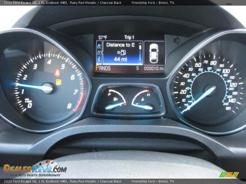 2013 Ford Escape SEL 1.6L EcoBoost 4WD Ruby Red Metallic / Charcoal Black Photo #24