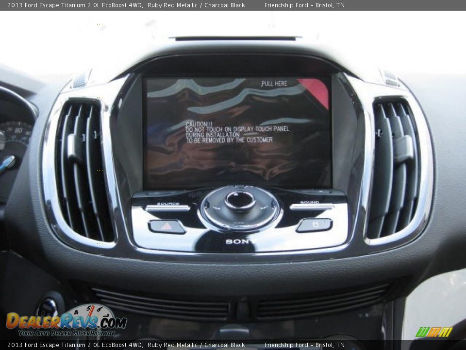 2013 Ford Escape Titanium 2.0L EcoBoost 4WD Ruby Red Metallic / Charcoal Black Photo #20