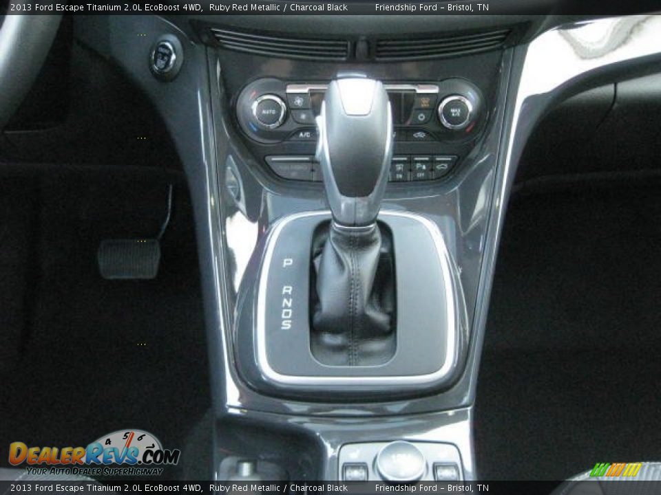 2013 Ford Escape Titanium 2.0L EcoBoost 4WD Ruby Red Metallic / Charcoal Black Photo #21